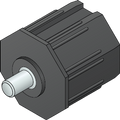 Idler Cap 40mm Oct. Plastic for 28mm Bearings (2003527)