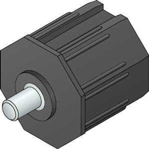 Idler Cap 40mm Oct. Plastic for 28mm Bearings (2003527)