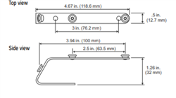 Overlap Arm Kit (for Center and One Way Openings) (1782320)