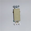 Maintained Decorator/Designer Switch Single Pole (Ivory) (1800373)