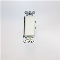 Maintained Decorator/Designer Switch Single Pole (White) (1800374)