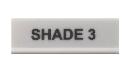Decoflex Button, Large, White, "Shade 3" (9016526)