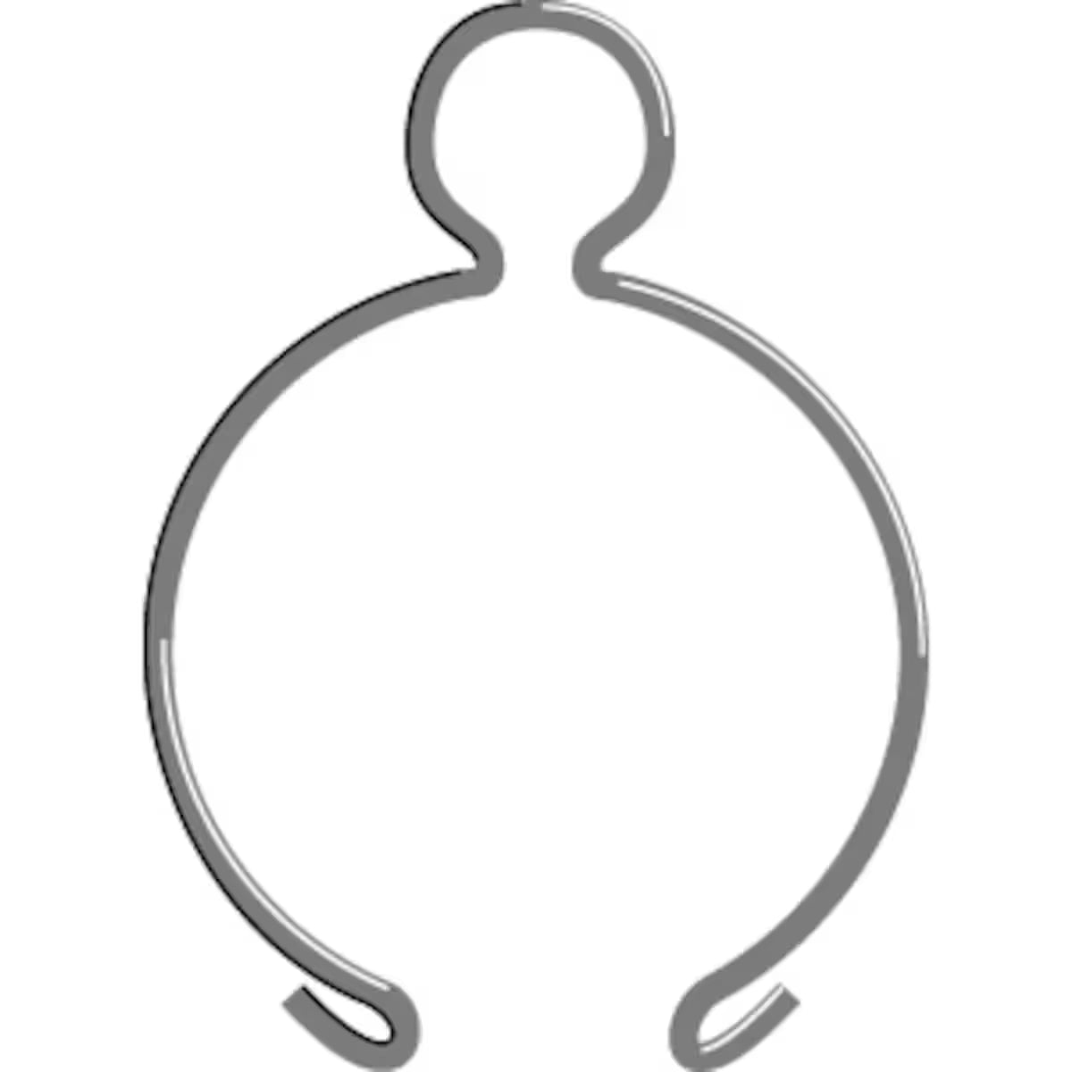 Spring Ring with Loop (9685025)