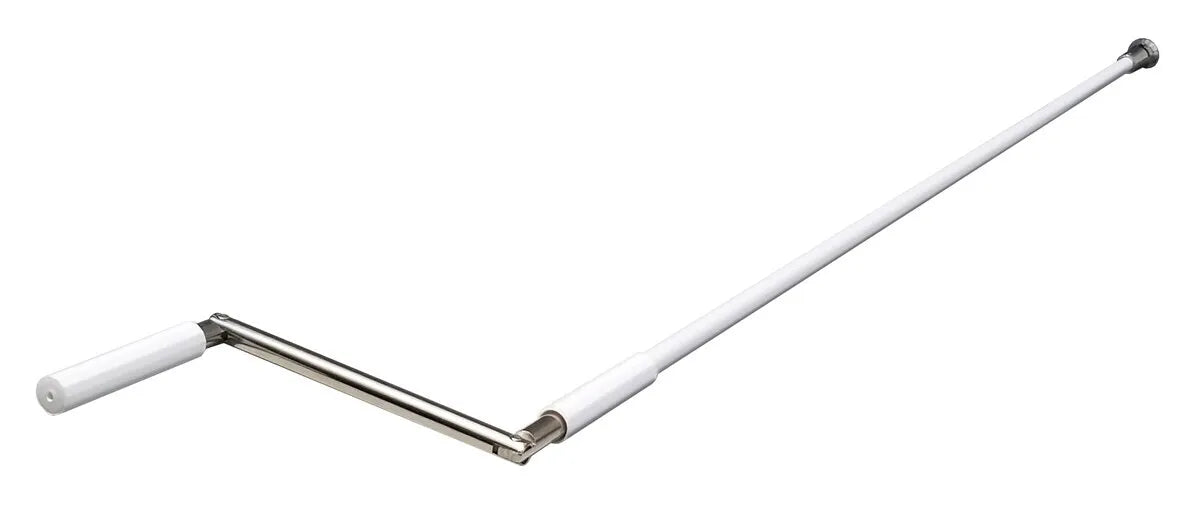 Handle Nickel with Tube and Bell Assembled 1.5m - White (2004176)