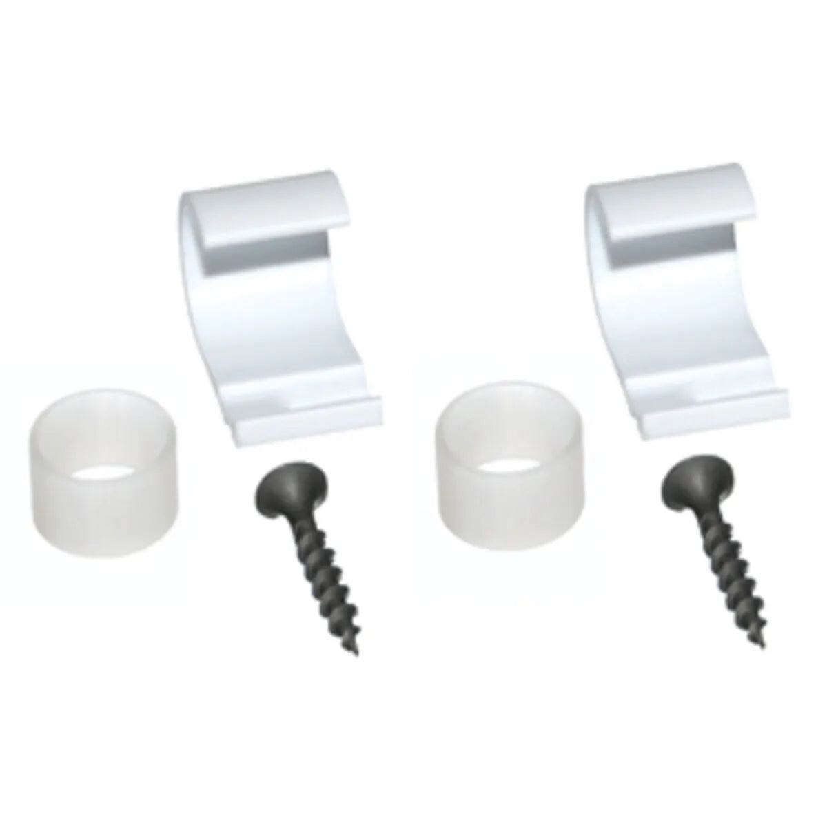 Wall Mounting Clips for Battery Tubes (Optional) (9013263)