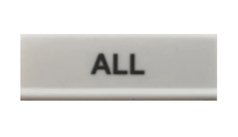 Decoflex Button, Large, White, "All" (9016466)