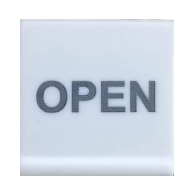 Decoflex Command Button Right "Open, " White (9016571)