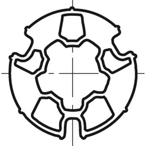 LT50 Wheel for Tube D71 (9751012)
