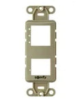 Decoflex Face Plate 3 Channel, Ivory (9018981)