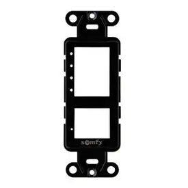 Decoflex Switch Plate 4 Channel, Black (9018983)