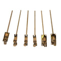 Universal 90 Nickel - 4 Hole - No Pivot - 8mm Sq. Shaft (2004123)