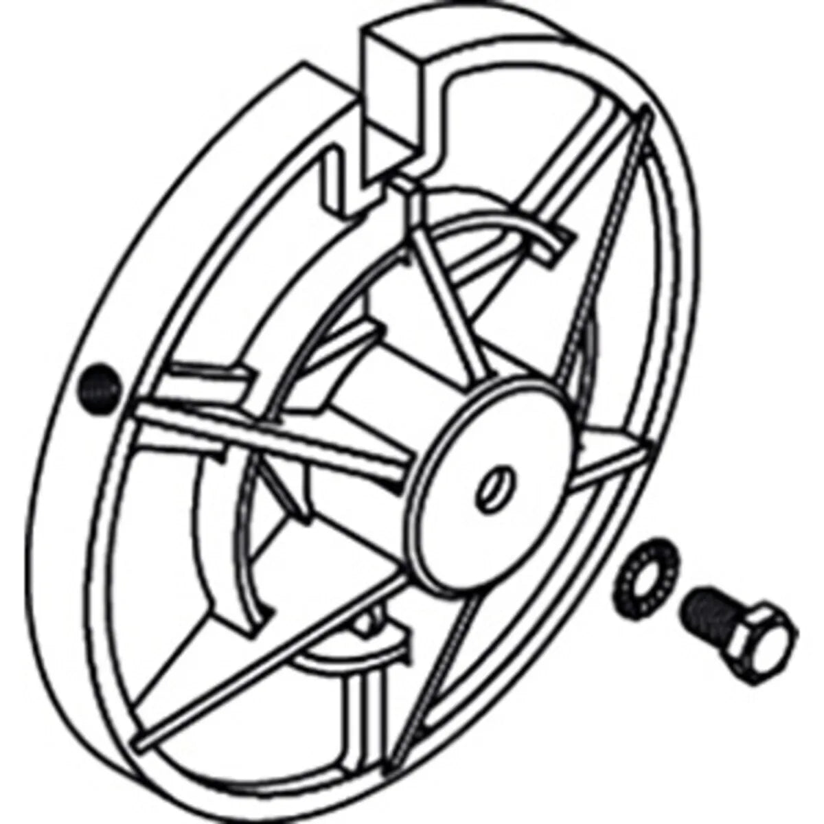 Adaptor Kit Ø127 for Motor 350 (9013530)