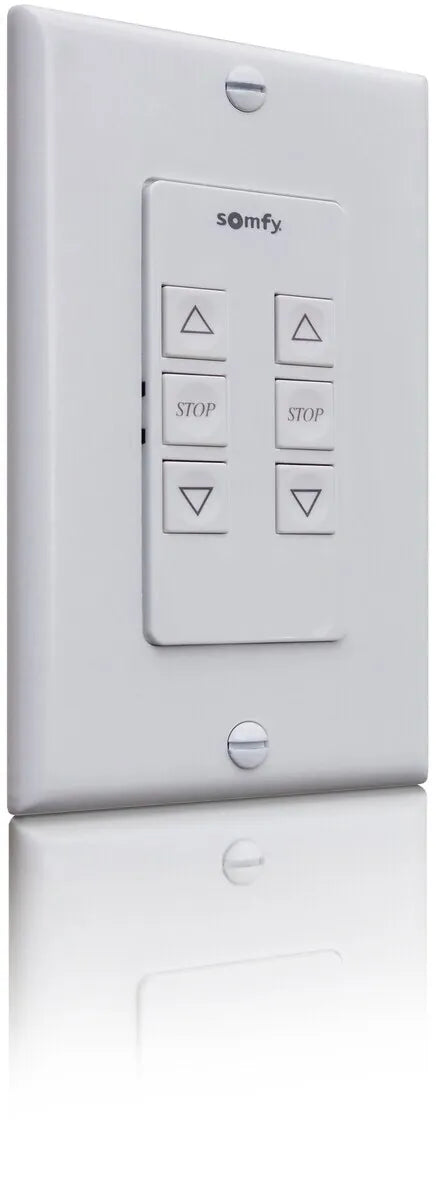 Dual Push - Button Switch Station with Screw Terminal (White) (1800407)