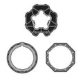 T5 70mm Octagonal Drive Wheel (9521021)