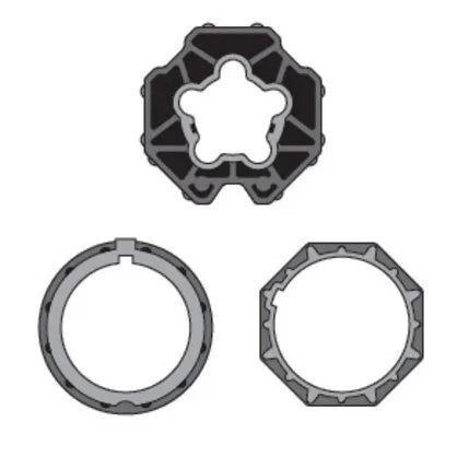 T5 70mm Octagonal Drive Wheel (9521021)