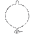 Spring Ring with Locking Screw (9910002)
