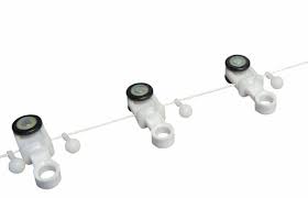 RippleFold Silent Runners 100% (White) (Quantity per Roll: 250)(Sold Individually) (9027593)
