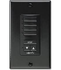 4 Channel RTS Wall Switch Black (1811073)