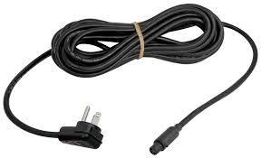 Fast Connector Extension Cable 3C SJTW with NEMA Plug - 24 Ft., Black (9020794)