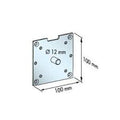 Plate for SIMU 1424 Gear Series 100mm x 100mm (2003639)