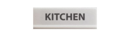 Decoflex Button, Large, White, "Kitchen" (9016400)
