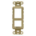 Decoflex Face Plate 4 Channel, Ivory (9018980)