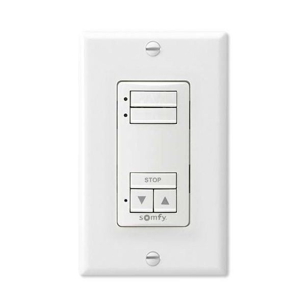 Decoflex Switch Plate 2 Channel, White (9018979)