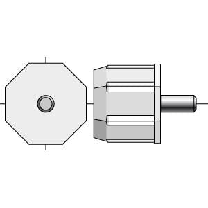 Octagonal Plug End for DEPRAT (9137018)